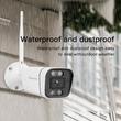 Magyar nyelvű , 3Mpixeles WIFI-s Kültéri Megfigyelő kamera E-cam cs58