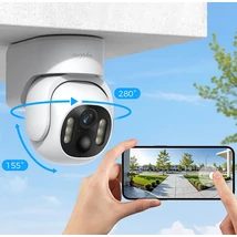 Magyar menüs, 8 Mpixeles Intelligens  WIFI-s Kültéri, Ember felismerős, Motoros megfigyelő kamera Arpha K15 (Tuya APP) Magyar menüs, 8 Mpixeles Intelligens  WIFI-s Kültéri, Ember felismerős, Motoros megfigyelő kamera Arpha K15 (Tuya APP)