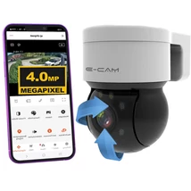 Magyar menüs, 4 Mpixeles (2,4/5Ghz WIFI-s) Ember felismerős, Motoros Kültéri megfigyelő kamera E-cam ZX-C48 (Tuya APP) Magyar menüs, 4 Mpixeles (2,4/5Ghz WIFI-s) Ember felismerős, Motoros Kültéri megfigyelő kamera E-cam ZX-C48 (Tuya APP)