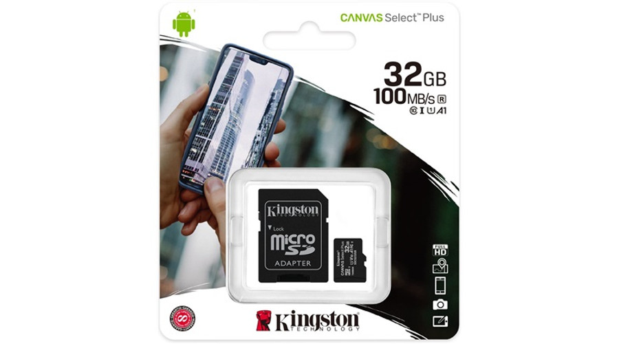 32 Gb Os Kingston Micro Sd Kartya Class10 Memoriakartyak