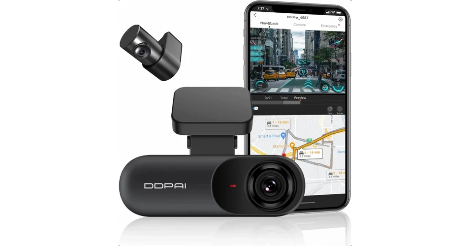 DDPAI Mola N3 Pro - 4k felbontású autós kamerák